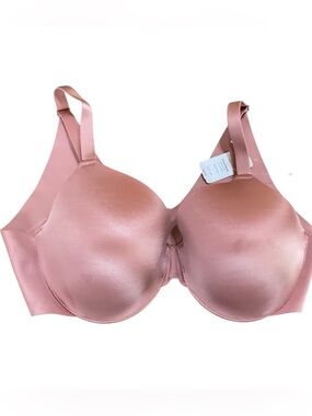 5 Soma Vanishing Back Full Coverage Bra 38C Nude/Beige Wireless T-Shirt Bra NWT
